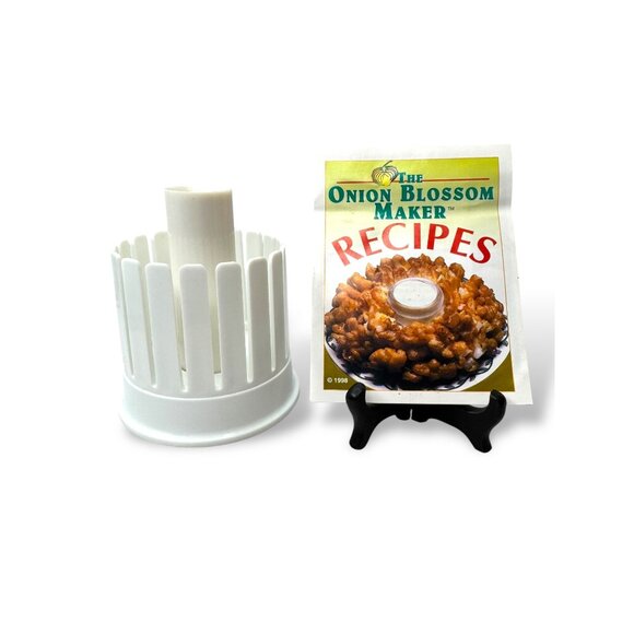 The Onion Blossom Maker Set Recipe Book Vintage 1998 - Picture 7 of 8